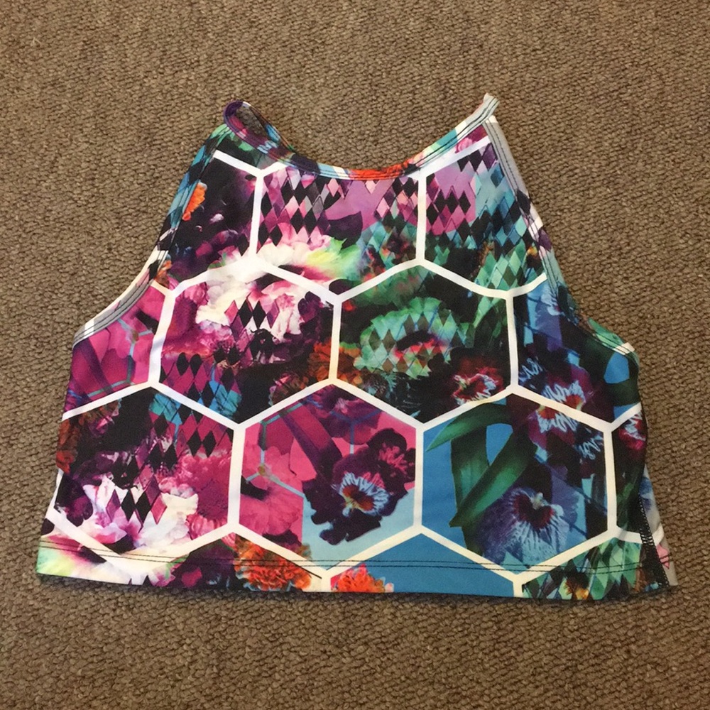 Betsy Johnson Sports Crop Top